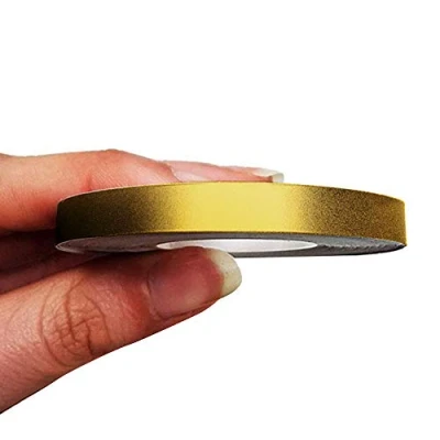Abbildung von 4R Quattroerre.it 10478 Trim Stripes Klebestreifen für Autos, Gold, 7 mm x 10 mt