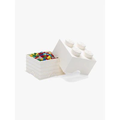 Abbildung von LEGO® Aufbewahrungsbox Weiß 25x25x18 cm