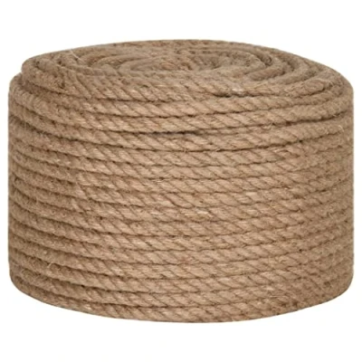 Abbildung von vidaXL Juteseil 25 m Länge 10 mm Stärke Seil (1 tlg)