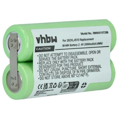 Abbildung von vhbw Akku kompatibel mit Remington R 9100, 9100TLT, 9170, 9190, PG 250 Rasierer Haarschneider (2000mAh, 2,4V, NiMH)