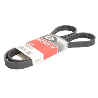 Abbildung von GATES 6PK1428 Keilrippenriemen 1428 6 Polyester, EPDM (Ethylen Propylen Dien Kautschuk) RoadMax Value Line VOLKSWAGEN: GOLF 6, Polo V Schrägheck