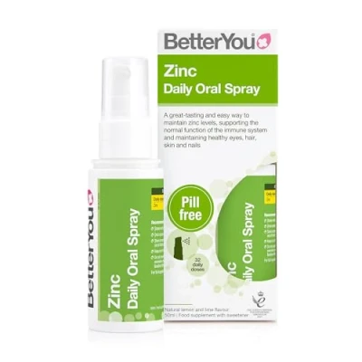 Abbildung von BetterYou Zinc Daily Oral Spray, Natural Lemon &amp; Lime 50 ml.