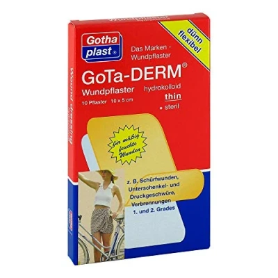 Abbildung von Gota derm thin Hydrokoll.wundpfl.steril 10 St
