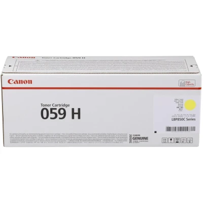 Abbildung von Canon 059H Y Gelb Toner Hohe Kapazität