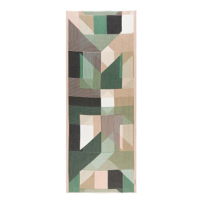 Abbildung von Marc O&#039;Polo MIT Alloverprint Tencel Schal, Damen, Größe: One Size, Multi smooth green