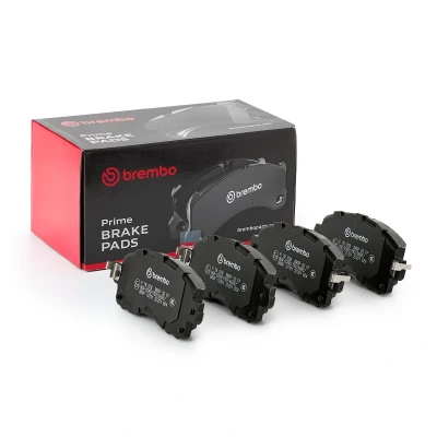 Abbildung von BREMBO P 78 028 Bremsbelagsatz mit akustischer Verschleißwarnung Anti Quietsch Blech ohne Zubehör SUBARU: Forester V, Impreza V Limousine, XV II