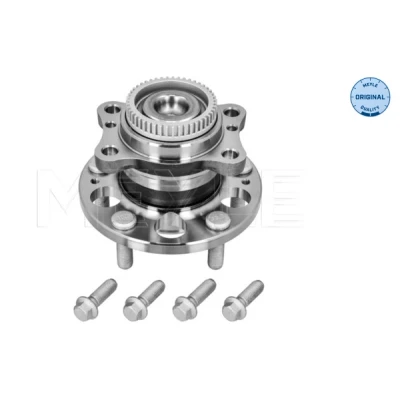 Abbildung von MEYLE 28 14 752 0002 Radnabe 4 5 loch mit integriertem Radlager, ABS Sensorring Anbau /Befestigungsmaterial Hinterachse