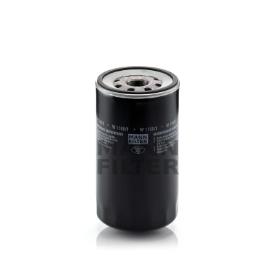 Abbildung von MANN FILTER W 1168/1 Ölfilter 1 1/8 16 UN mit einem Rücklaufsperrventil Anschraubfilter