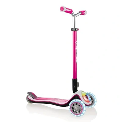 Abbildung von Globber Dreiradscooter &quot;ELITE PRIME, mit Leuchtrollen und Leuchtdeck&quot;