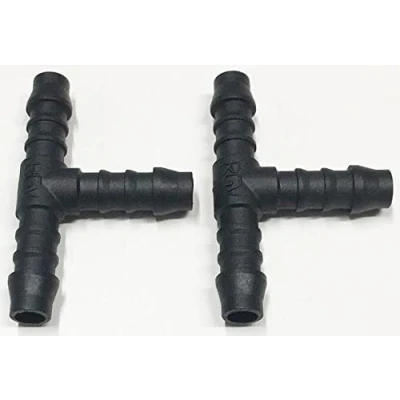 Abbildung von Schlauchverbinder Kunststoff T Stück x2 Außendurchmesser 12mm Für Schläuchen