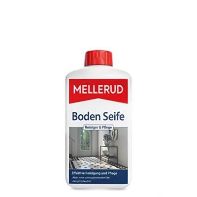 Abbildung von MELLERUD Boden Seife Reiniger &amp; Pflege, 1 Ltr Flüssigreiniger