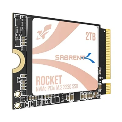 Abbildung von Sabrent Q4 2230 M.2 NVMe Gen 4 2 TB interne SSD 5000 MB/s Lesen PCIe 4.0 X4 M2 Solid State Drive kompatibel mit Steam Deck, ASUS ROG Ally, Mini PCs [SB 213Q 2TB]
