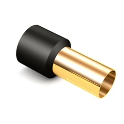 Abbildung von VIABLUE Aderendhülsen * Hochreines OFC Kupfer 24 Karat Echtvergoldung Crimp Sleeves 50.0 MM² 10 Stück