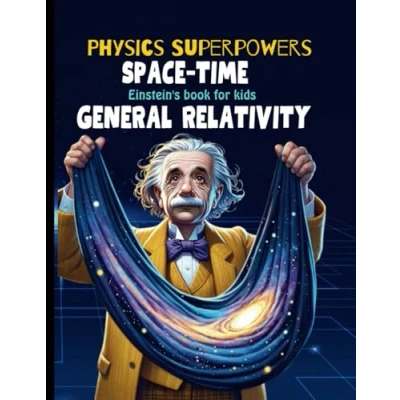 Abbildung von General Relativity for Kids: Albert Einstein Book Kids explain Theory of Gravitation, astronomy, Time travel, Space Fabric, and ... (Physics Books Physics Superpowers)