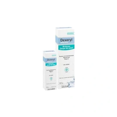 Abbildung von Dexeryl Beruhigendes Creme Gel Oberflächliche Verbrennungen und Sonnenbrand 50g