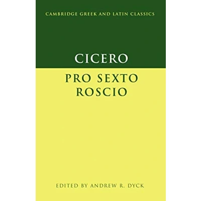 Abbildung von Cicero: Pro Sexto Roscio (Cambridge Greek and Latin Classics)