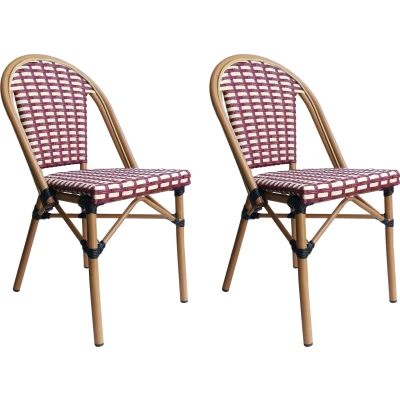 Abbildung von SIT Möbel SIT&amp;CHAIRS Stuhl, 2er Set Rattan Optik
