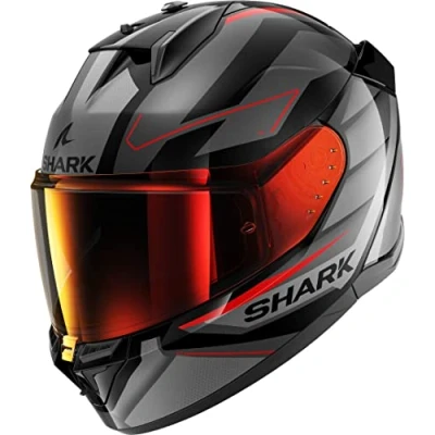 Abbildung von SHARK, Integraler Motorradhelm D SKWAL 3 SIZLER Black / Grey Red KAR, M
