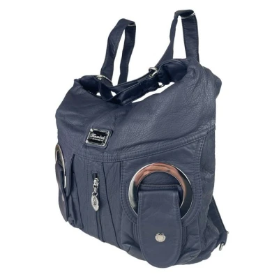 Abbildung von Taschen4life Schultertasche Rucksacktasche W6802 Multifunktionstasche, Tasche oder Rucksack, verstellbarer Schulterriemen, als Rucksack tragbar