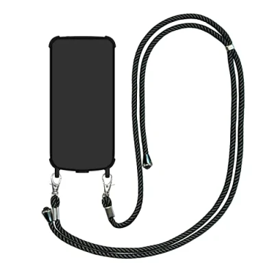 Abbildung von swissvoice Nomad Case für Smartphones S510 M und amplicomms M510 M, Hülle aus verstärktem Kautschuk, Flexible Kordel zum Tragen als Schultergurt oder um den Hals