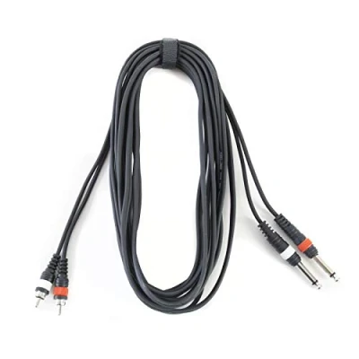 Abbildung von MUSIC STORE Audio Kabel, Audiokabel, stereo, Cinch/6,3 mm Klinke