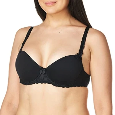 Abbildung von Simone Pérèle Andora Contour Schale AUS Spacer Bügel BH, Damen, Größe: 75F, Schwarz