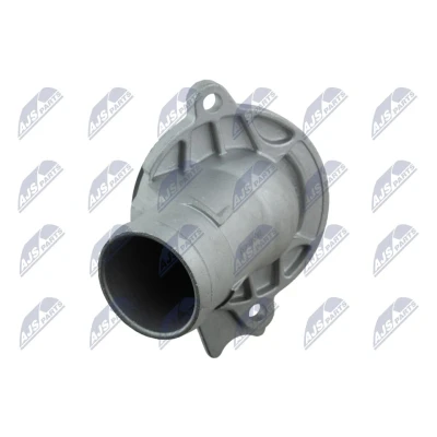 Abbildung von NTY CTM ME 033 Kühlwasserthermostat 87 mit Dichtungen Gehäuse MERCEDES BENZ: E Klasse Limousine, T modell, C modell
