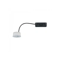Abbildung von Paulmann 92471 Nova LED Einbauleuchte Modul Coin Reflector rund 50mm 6,3W 430lm 230V 2700K Satin dimmbar Deckenspot Kunststoff