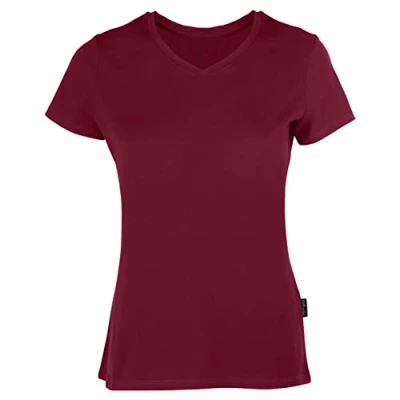 Abbildung von HRM V Shirt Damen Luxury Neck Tees, BSCI zertifizierte Produktion