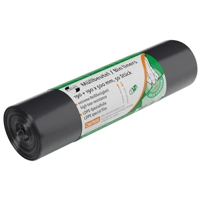 Abbildung von DEISS FIRST PLUS aus LDPE, 1A Material, 15 l, grau, 50 Stück/Rolle