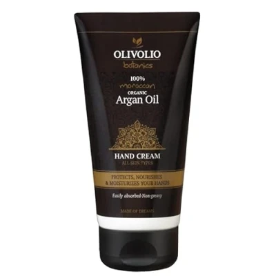 Abbildung von Olivolio Handcreme mit 100% Bio Arganöl &amp; 92% natürlichen Inhaltsstoffen 150 ml