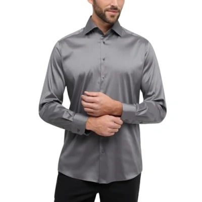 Abbildung von ETERNA Modern Fit Performence Hemd Langarm New Kent Stretch grau Gr. 38