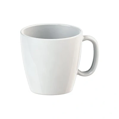 Abbildung von WACA 1709 Tasse Henkelbecher 230 ml Dm 81 mm, Farbe:weiß
