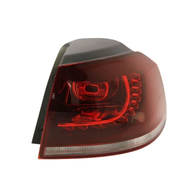 Abbildung von ABAKUS 441 19B3R AE Rückleuchte rechts äusserer Teil LED, WY21W Rot mit Lampenträger VOLKSWAGEN: GOLF 6