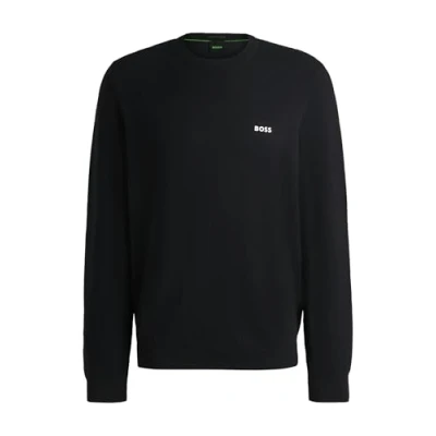 Abbildung von BOSS Momentum Strickpullover, Herren, Größe: Large, Dark blue