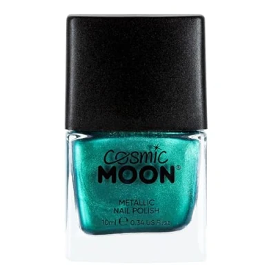 Abbildung von Cosmic Moon Metallic Nagellack 10ml Für faszinierende Nägel Grün