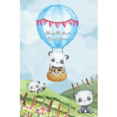 Abbildung von mini Malbuch Pandabären: Pandabär im Format, ca. 10 x 15 cm, 35 Motive für Jungen und Mädchen ab 4 (Mini Malbücher)