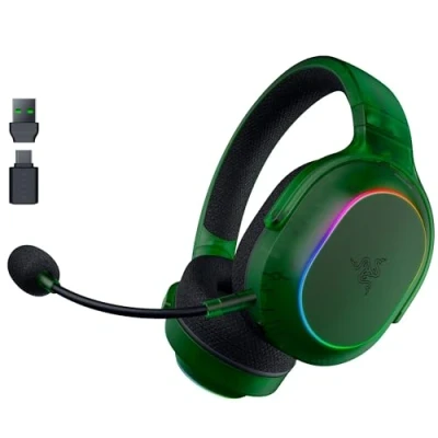 Abbildung von Razer Barracuda X Phantom Green Edition Kabelloses Multi Plattform Gaming Headset (285g, Triforce 40mm Driver, Dual Wireless HyperSpeed and Bluetooth)