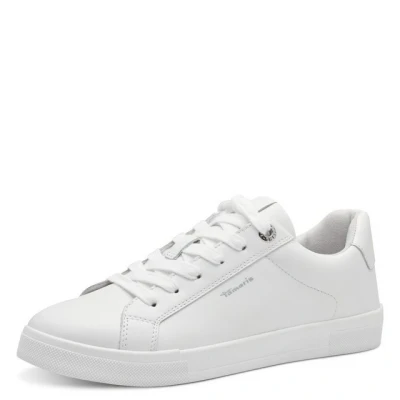 Abbildung von Tamaris Sneaker low, Damen, Größe: 39, White uni Schuhe