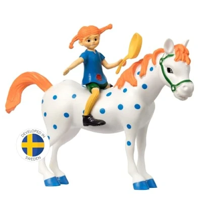 Abbildung von Pippi Langstrumpf Figurenset &amp; Kleiner Onkel