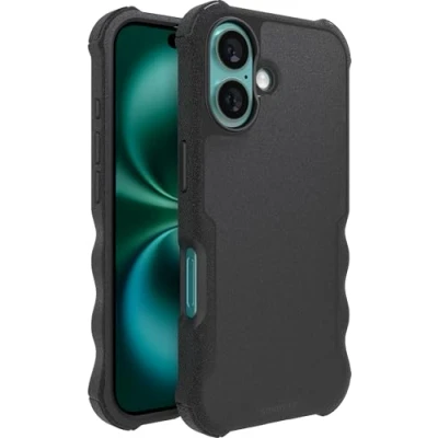 Abbildung von Smartish® Gripzilla Schutzhülle für iPhone 16, magnetisch, kompatibel mit MagSafe [robust und robust], robuste, gepanzerte schlanke Hülle fallgetestetem Schutz Apple 16 Black Tie