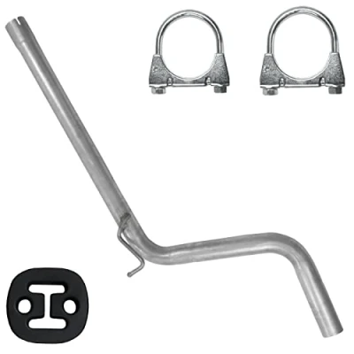 Abbildung von Abgasrohr Auspuff für VW Caddy 3 III 2K Schrägheck 1.6 TDI 1.9 2.0