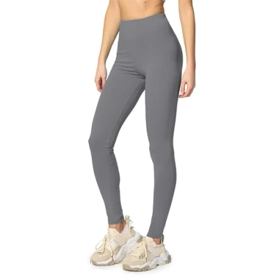 Abbildung von Merry Style Leggings Damen Hosen aus Baumwolle MS10 198 (1 tlg) elastischer Bund, eng
