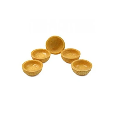 Abbildung von Mini Dessert Tartelettes, rund, ø 3,8cm, hell, Mürbeteig, 1,19 kg, 270 St