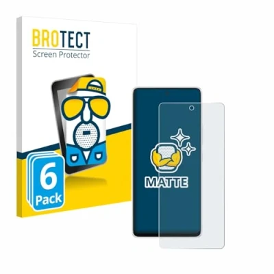 Abbildung von BROTECT Entspiegelungs Schutzfolie für Samsung Galaxy A53 5G (6 Stück) Matte Displayschutz Folie, Anti Reflex, Fingerprint