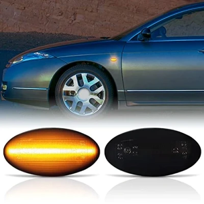 Abbildung von Recambo LED SEITENBLINKER passend für Citroen C1 C2 C3 C4 Cactus C5 C6 SCHWARZ