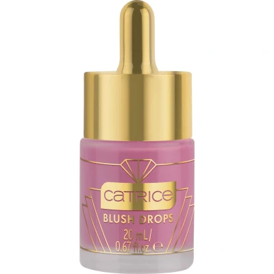 Abbildung von Catrice FESTIVE TREASURES Blush Drops, Rouge, Nr. C01, Violett, glänzend, vegan, ölfrei, ohne Parfüm, Alkohol, 1er Pack (20ml)
