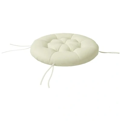Abbildung von Outsunny Sitzkissen Gartenstuhlauflage Sitzauflage für Mondstuhl, mit 10 cm dicken Polsterung Stuhlkissen, Polyester, Beige