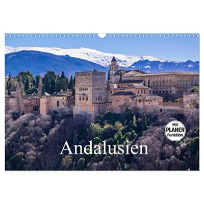 Abbildung von Andalusien (Wandkalender 2025 DIN A3 quer), CALVENDO Monatskalender