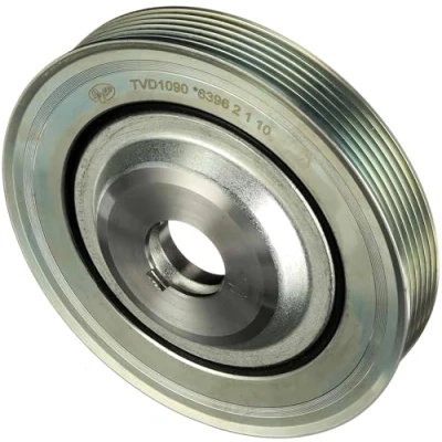 Abbildung von GATES TVD1090 Kurbelwellenriemenscheibe 153 ohne Zubehör FleetRunner Micro V Stretch Fit FORD: Mondeo 5 Kombi, S Max Mk1, Focus 2 Kombi